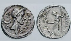 монета древнего Рима